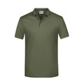 Produktbild von James & Nicholson - Herren Basic Poloshirt JN792, oliv, Größe 5XL