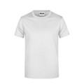 Produktbild von James & Nicholson - Herren Basic T-Shirt 150g JN797, weiß, Größe XXL