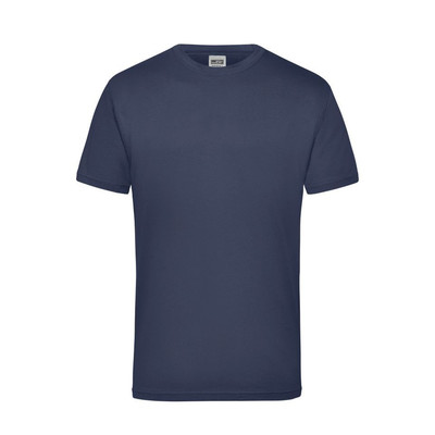 Produktbild von James & Nicholson - Herren Work T-Shirt JN800, navy-blau, Größe XL