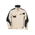 Produktbild von James & Nicholson - Workwear Jacke JN821, stein-grau/schwarz, Größe S