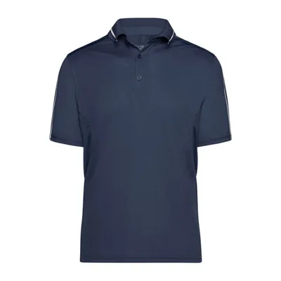 Produktbild von James & Nicholson - Work Poloshirt JN828, navy-blau, Größe 5XL