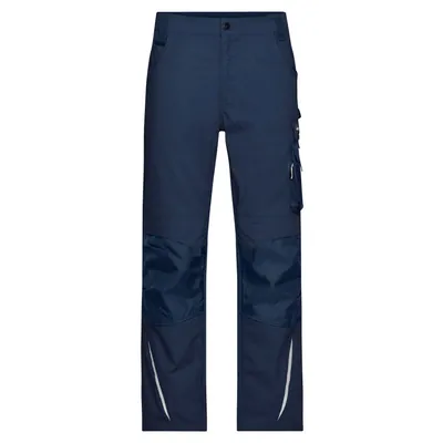 Produktbild von James & Nicholson - Workwear Bundhose CORDURA® JN832, navy-blau, Größe 54