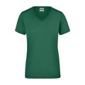 Produktbild von James & Nicholson - Damen Work T-Shirt JN837, dunkelgrün, Größe 3XL
