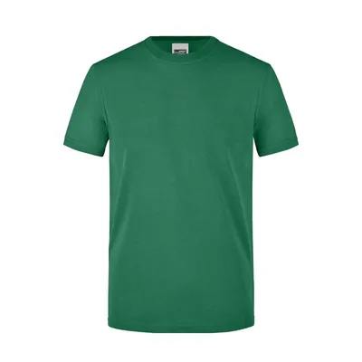 Produktbild von James & Nicholson - Herren Work T-Shirt JN838, dunkelgrün, Größe 5XL