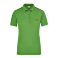 Produktbild von James & Nicholson - Damen Workwear Poloshirt mit Tasche JN867, lime-grün, Größe