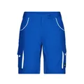 Produktbild von James & Nicholson - Workwear Bermuda JN872, königs-blau/weiß, Größe 54
