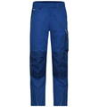 Produktbild von James & Nicholson - Workwear Arbeitshose Materialmix JN878, dunkel-königs-blau,
