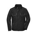 Produktbild von James & Nicholson - Workwear Softshelljacke Light JN882, schwarz, Größe S