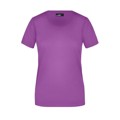 Produktbild von James & Nicholson - Damen Rundhals T-Shirt JN901, purpur, Größe S