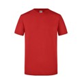 Produktbild von James & Nicholson - Herren Slimfit Rundhals Shirt JN911, rot, Größe XXL