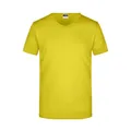Produktbild von James & Nicholson - Herren Slimfit V-Shirt JN912, gelb, Größe XXL