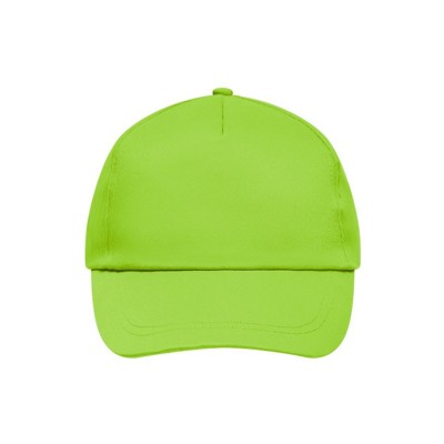 Produktbild von James & Nicholson - 5 Panel Promo Cap MB001, lime-grün, Einheitsgröße