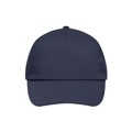 Produktbild von James & Nicholson - 5 Panel Promo Cap MB001, navy-blau, Einheitsgröße