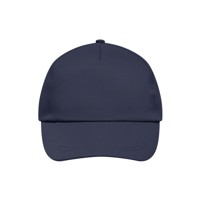 Produktbild von James & Nicholson - 5 Panel Promo Cap MB001, navy-blau, Einheitsgröße