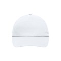 Produktbild von James & Nicholson - 5 Panel Promo Cap laminiert MB002, weiß, Einheitsgröße