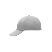 Produktbild von James & Nicholson - 6 Panel Low Profile Cap MB018, hellgrau, Einheitsgröße