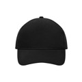 Produktbild von James & Nicholson - 5 Panel Cap heavy Cotton MB092, schwarz, Einheitsgröße