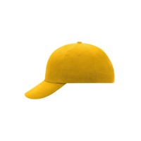 Produktbild von James & Nicholson - 6 Panel Cotton Cap MB6111, gold-gelb, Einheitsgröße