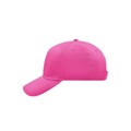 Produktbild von James & Nicholson - 5 Panel Cap ungebürstet MB6117, pink, Einheitsgröße