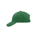 Produktbild von James & Nicholson - 6 Panel Cap gebürstet MB6118, grün, Einheitsgrünöße