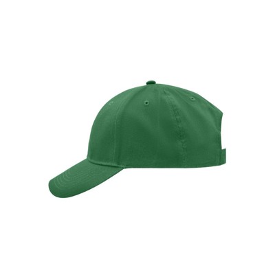 Produktbild von James & Nicholson - 6 Panel Cap gebürstet MB6118, grün, Einheitsgrünöße