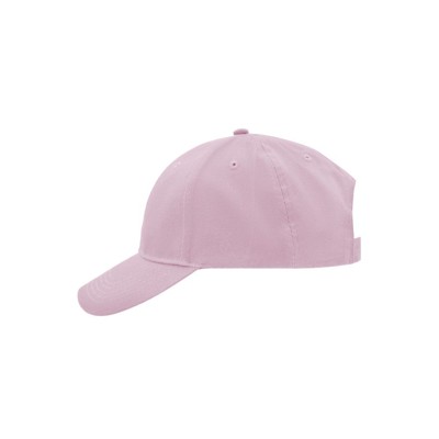 Produktbild von James & Nicholson - 6 Panel Cap gebürstet MB6118, rosa, Einheitsgröße