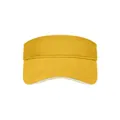 Produktbild von James & Nicholson - Sandwich Sunvisor MB6123, gold-gelb/weiß, Einheitsgröße