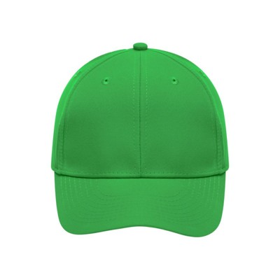 Produktbild von James & Nicholson - 6 Panel Microfaser Cap MB6135, grün, Einheitsgrünöße