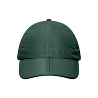 Produktbild von James & Nicholson - 6 Panel Falt-Cap MB6155, dunkelgrün, Einheitsgröße