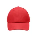 Produktbild von James & Nicholson - 8 Panel Laser Cut Cap MB6538, rot, Einheitsgröße