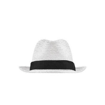James & Nicholson Sommerhut Urban MB6597, Weiß/schwarz, Größe L/Xl