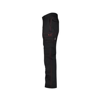 Produktbild von Dassy® - Arizona Flammhemmende Arbeitshose mit Kniepolstertaschen, schwarz, Sch