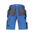 Produktbild von Dassy® - Bionic Arbeitsshorts mit Holstertaschen, azurblau/anthrazit, Schrittlä