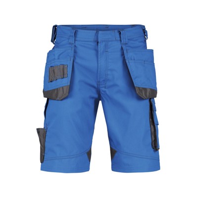 Produktbild von Dassy® - Bionic Arbeitsshorts mit Holstertaschen, azurblau/anthrazit, Schrittlä