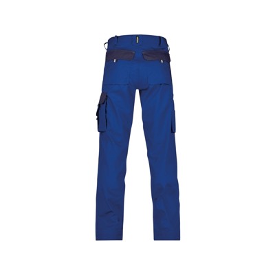 Produktbild von Dassy® - Boston Zweifarbige Arbeitshose mit Kniepolstertaschen, kornblau/dunkel