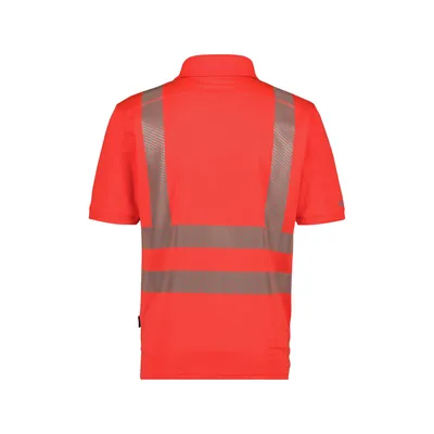 Produktbild von Dassy® - Brandon Warnschutz UV-Poloshirt, neonrot, Größe XS