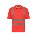 Produktbild von Dassy® - Brandon Warnschutz UV-Poloshirt, neonrot, Größe XS
