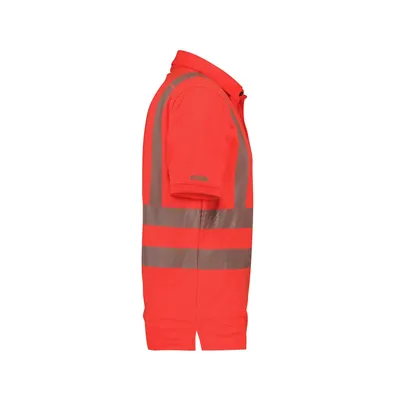 Produktbild von Dassy® - Brandon Warnschutz UV-Poloshirt, neonrot, Größe XS