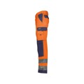 Produktbild von Dassy® - Buffalo Warnschutzhose mit Kniepolstertaschen, neonorange/dunkelblau, 