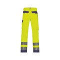 Produktbild von Dassy® - Buffalo Warnschutzhose mit Kniepolstertaschen, neongelb/dunkelblau, Sc