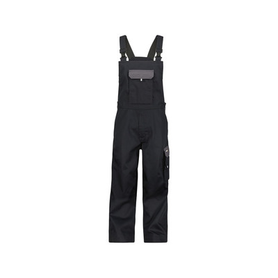 Dassy Calais Zweifarbige Arbeitslatzhose, Schwarz/zementgrau, Schrittlänge Standard, Größe 46
