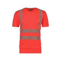 Produktbild von Dassy® - Carter Warnschutz UV-T-Shirt, neonrot, Größe XS