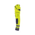 Produktbild von Dassy® - Chicago Warnschutzhose mit Kniepolstertaschen, neongelb/dunkelblau, Sc