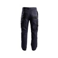 Produktbild von Dassy® - Connor Canvas Arbeitshose mit Kniepolstertaschen, nachtblau/schwarz, S