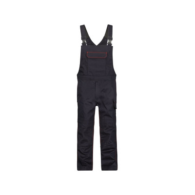 Produktbild von Dassy® - Dakota Flammhemmende Latzhose mit Kniepolstertaschen, schwarz, Schritt