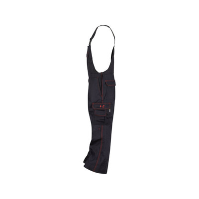 Produktbild von Dassy® - Dakota Flammhemmende Latzhose mit Kniepolstertaschen, schwarz, Schritt