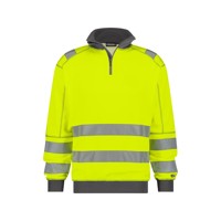 Produktbild von Dassy® - Denver Warnschutz Sweatshirt, neongelb/zementgrau, Größe M
