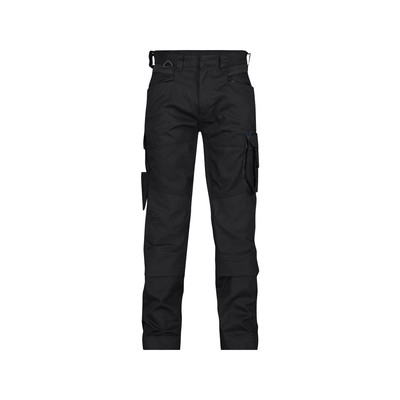 Dassy Dynax Arbeitshose Mit Stretch Und Kniepolstertaschen, Schwarz, Schrittlänge Standard, Größe 44