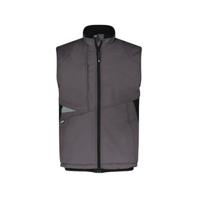 Produktbild von Dassy® - Fusion Softshell-Weste, anthrazit/schwarz, Größe L