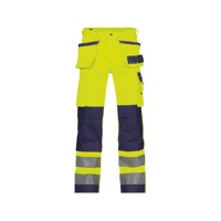 Produktbild von Dassy® - Glasgow Warnschutzhose mit Holstertaschen und Kniepolstertaschen, neon